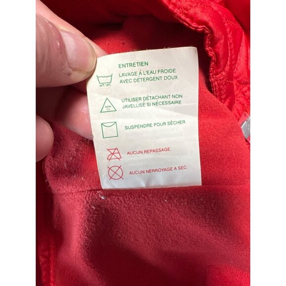 OBERMEYER  Women's Red Quilted Puffer Ski/Snow Jacket Fully Lined Size 8 - Picture 10 of 12